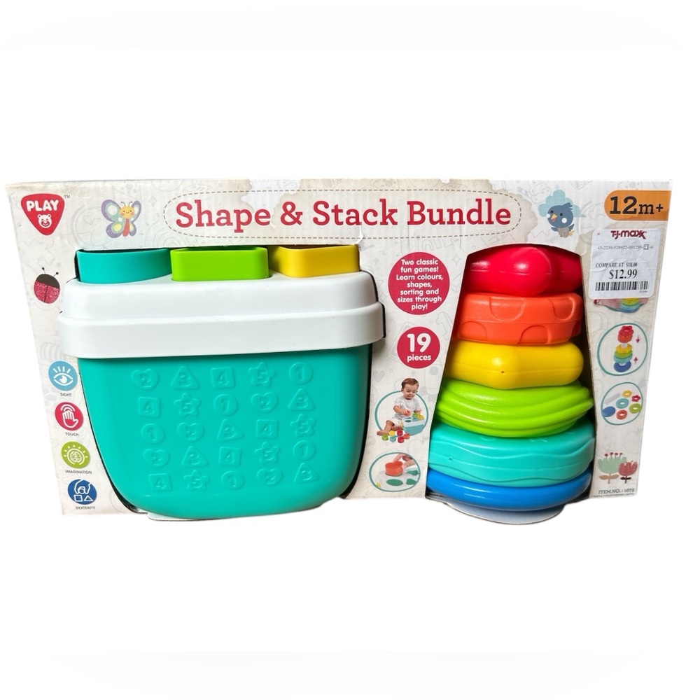 Shape & Stack Toy Bundle – New with Minimal Box Wear